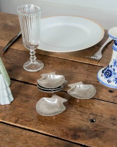 Alix, the set of 5 silver bowls No. 515