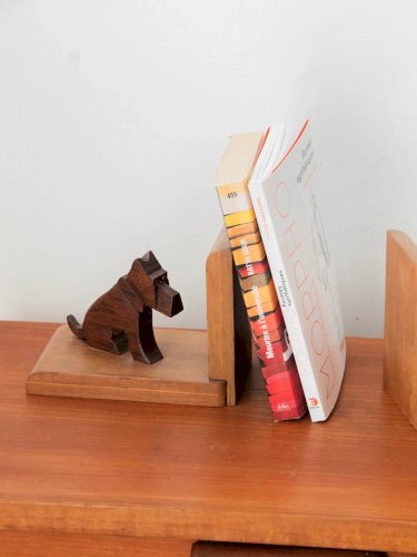 Alix, le serre-livres Art déco en bois N°583