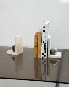 Alix, the marble bookend No. 126