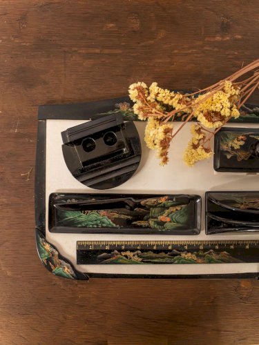 Alix, le sous-mains et son ensemble de bureau en plastique N°549