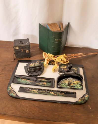 Alix, le sous-mains et son ensemble de bureau en plastique N°549