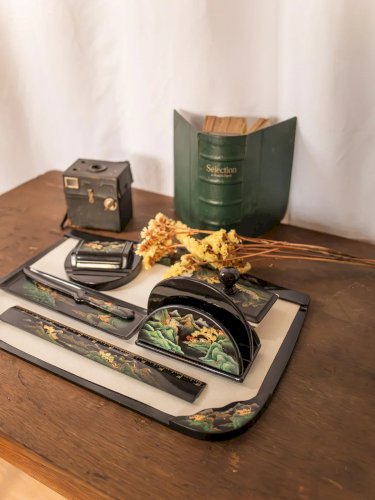 Alix, le sous-mains et son ensemble de bureau en plastique N°549