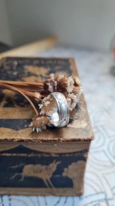 Ancient silver ring with unknown hallmark