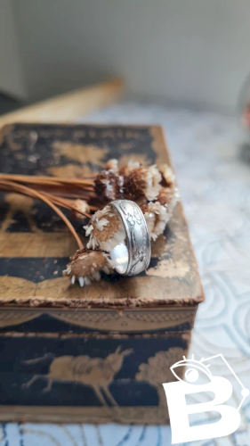 Alliance ancienne en argent poinçon inconnu