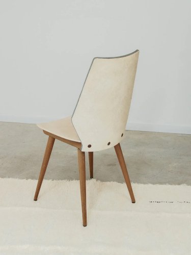 Alma, la chaise Baumann en bois N°333