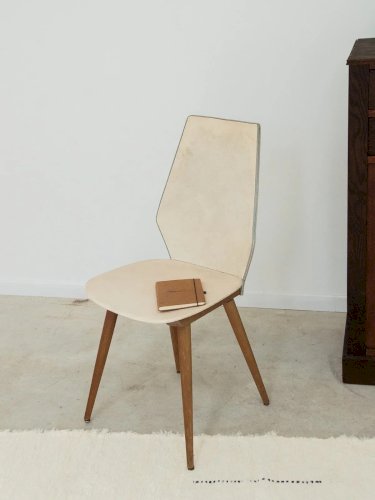 Alma, la chaise Baumann en bois N°333