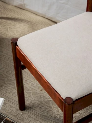 Alma, la chaise Baumann en tissu N°836