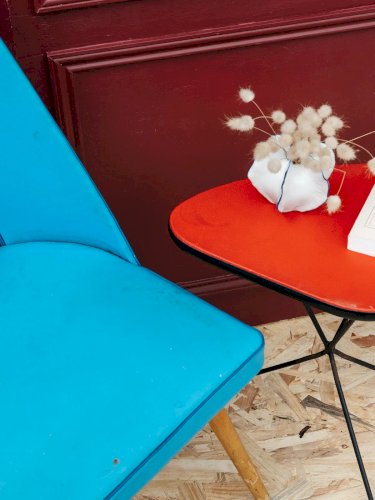 Alma, la chaise bleue N°378