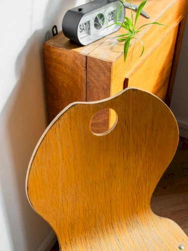 Alma, la chaise en bois et métal N°991