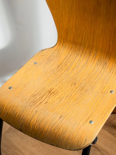 Alma, la chaise en bois et métal N°991
