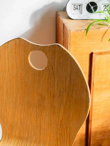 Alma, la chaise en bois et métal N°991