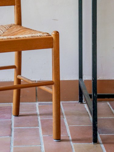 Alma, la chaise en bois et paille N°452