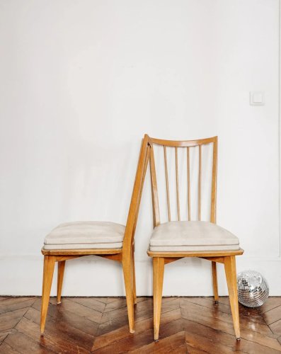 Alma, la chaise en bois N°107