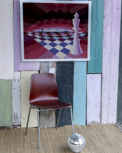 Alma, la chaise en bois N°649