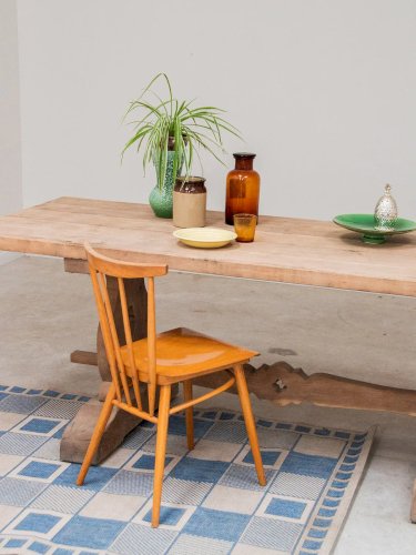 Alma, la chaise en bois orangé N°825