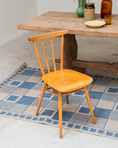 Alma, la chaise en bois orangé N°825