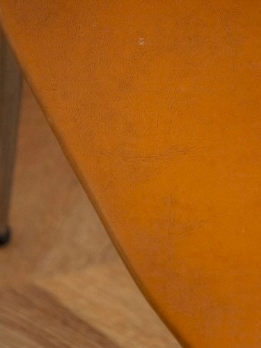 Alma, la chaise en chrome et simili cuir N°1246