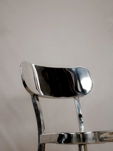 Alma, la chaise en inox N°1254