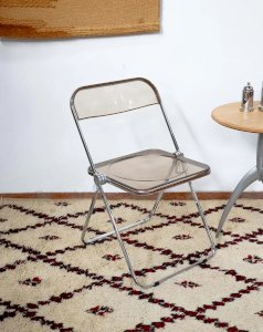 Alma, la chaise en métal et plexiglass N°1248