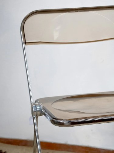 Alma, la chaise en métal et plexiglass N°1248