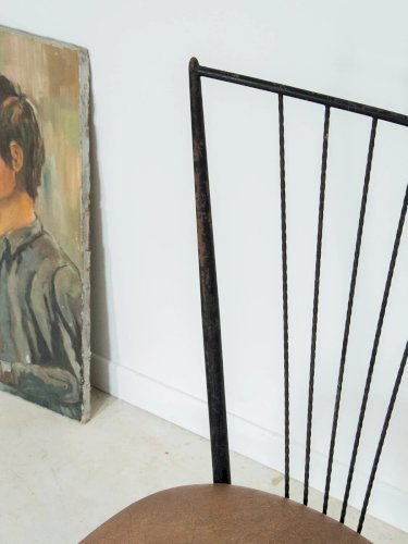 Alma, la chaise en métal N°623