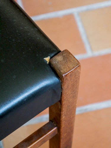 Alma, la chaise en simili cuir N°450