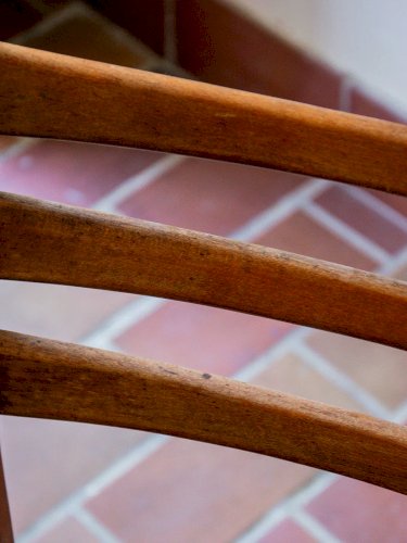 Alma, la chaise en simili cuir N°450