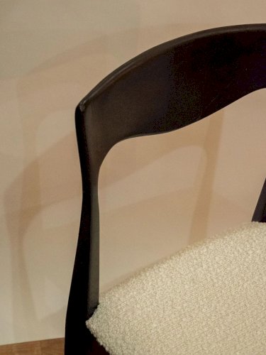 Alma, la chaise en tissu et bois N°794