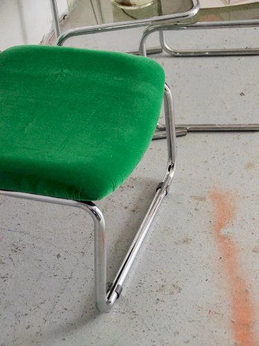 Alma, la chaise en velours N°564