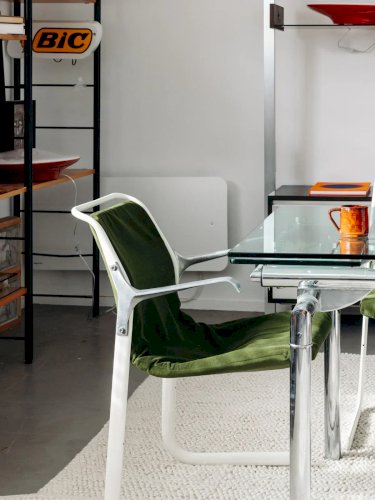 Alma, la chaise en velours N°596