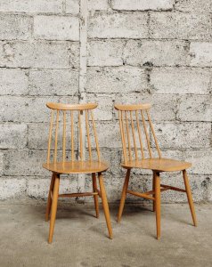 Alma, la chaise Fanett en bois N°263