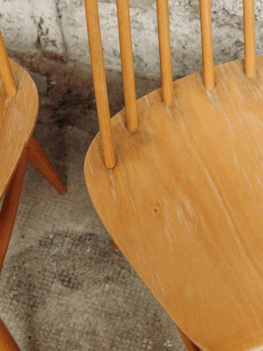 Alma, la chaise Fanett en bois N°263