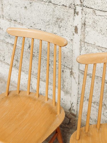 Alma, la chaise Fanett en bois N°263