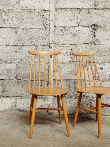 Alma, la chaise Fanett en bois N°263