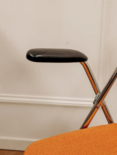 Alma, la chaise pliante orange N°762