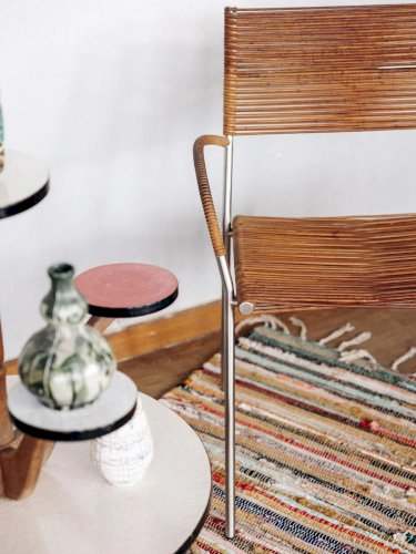 Alma, la chaise Tito Agnoli N°595