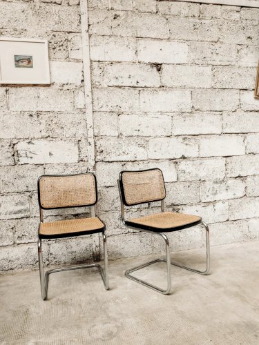 Alma, la paire de chaises Breuer N°536