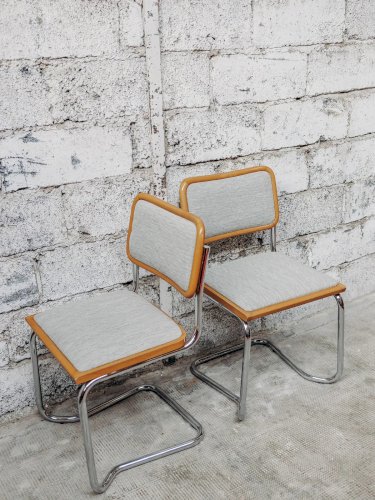 Alma, la paire de chaises Breuer N°556