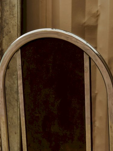 Alma, la paire de chaises chromées en velours N°1035