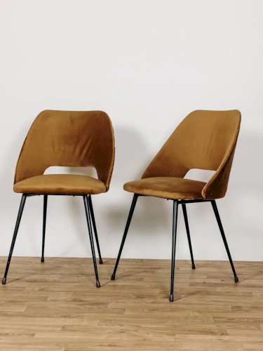 Alma, la paire de chaises cocktails N°658