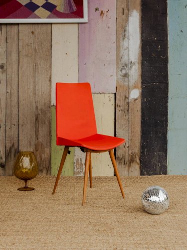 Alma, la paire de chaises en bois N°1059