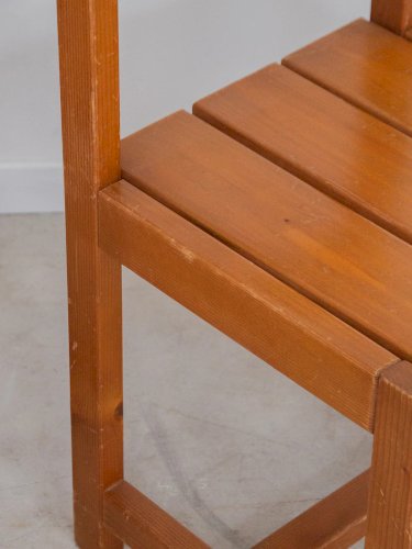 Alma, la paire de chaises en bois N°145