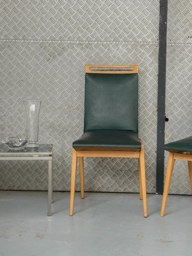 Alma, la paire de chaises en bois N°311