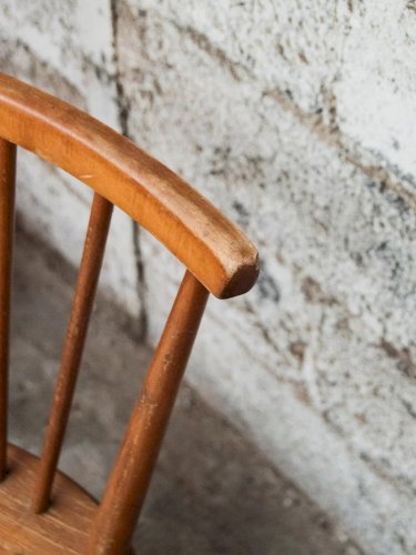 Alma, la paire de chaises en bois N°729