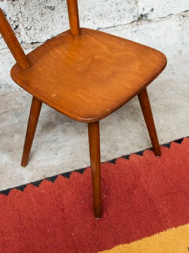 Alma, la paire de chaises en bois N°733