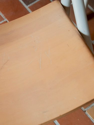 Alma, la paire de chaises en bois N°962