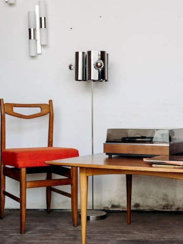 Alma, la paire de chaises en chêne N°495