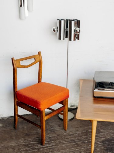 Alma, la paire de chaises en chêne N°495