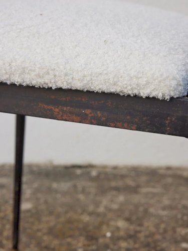 Alma, la paire de chaises en métal N°1048