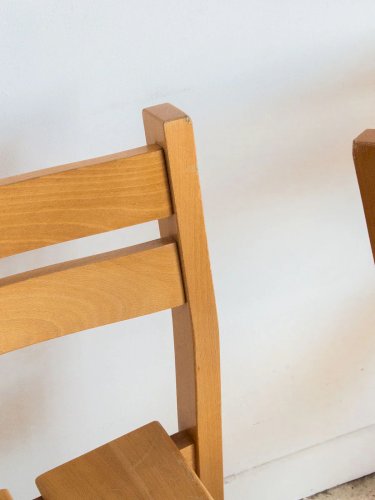 Alma, la paire de chaises en pin N°363